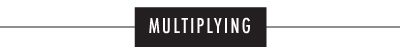 Header image for Multiplying workshops.