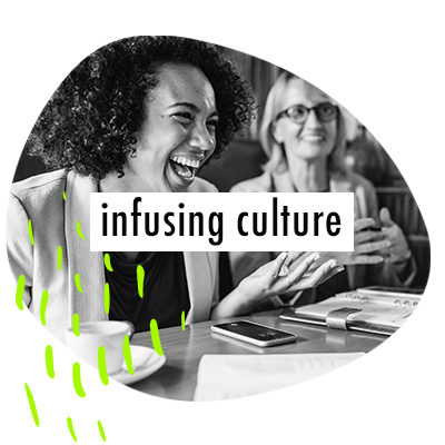 Infusing culture workshops.
