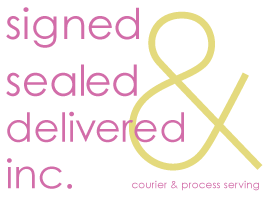 Signed Sealed Delivered Logo.